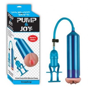Pump Joy Penis Vakum Pompası Mavi