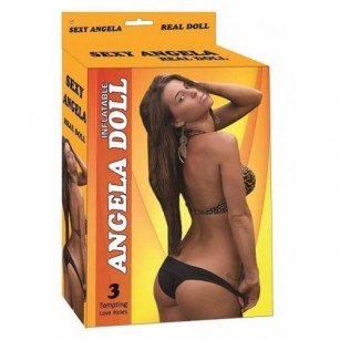 Angela Doll 3 İşlevli Şişme Bebek Angela Doll 3 İşlevli Şişme Bebek