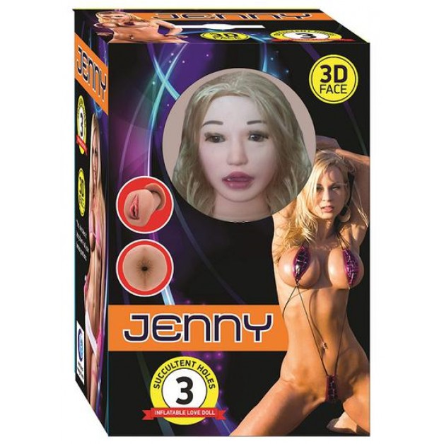 Jenny 3 D Boyutlu Sesli Titreşimli Sarı Saçlı Ralistik Manken