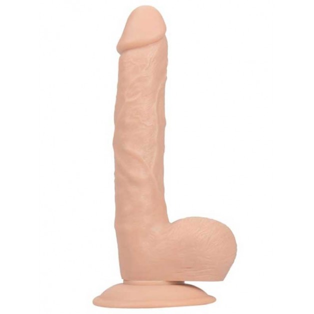 Girl Style 18 Cm Damarlı Testisli Dildo Girl Style 18 Cm Damarlı Testisli Dildo