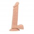 20 Cm 21 Cm Uzunluğunda Ten Renginde Testisli Dildo