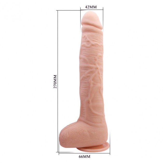 27 CM Süper Et Dokusu Dildo