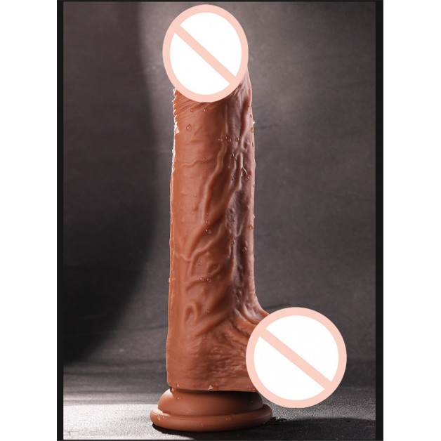 Kablosuz Oynar Başlıklı 360 ° Uzaktan Kumandalı Isıtmalı Dildo