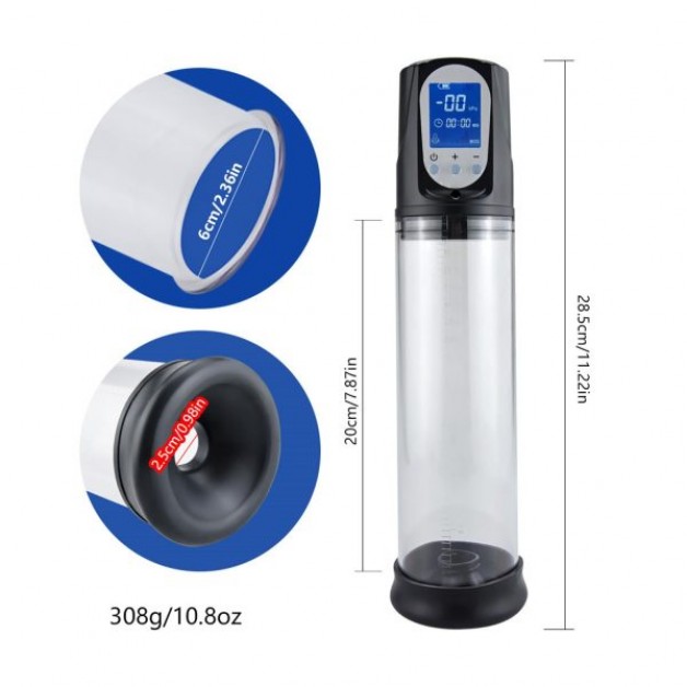 Mavi Penis Vakum Pompası