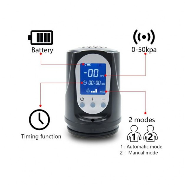 Mavi Penis Vakum Pompası