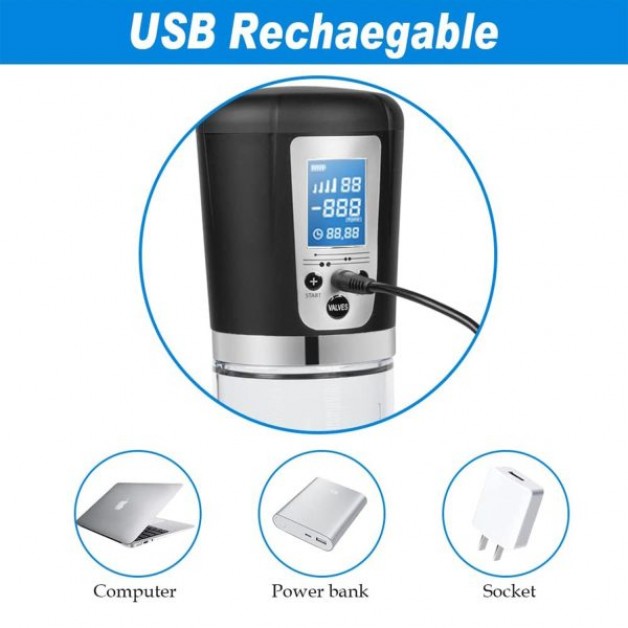 Pump Joy Penis Vakum Pompası Mavi Pump Joy Penis Vakum Pompası Mavi