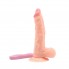 Cally 20 Cm Titreşimli Ten Görünümünde Dildo