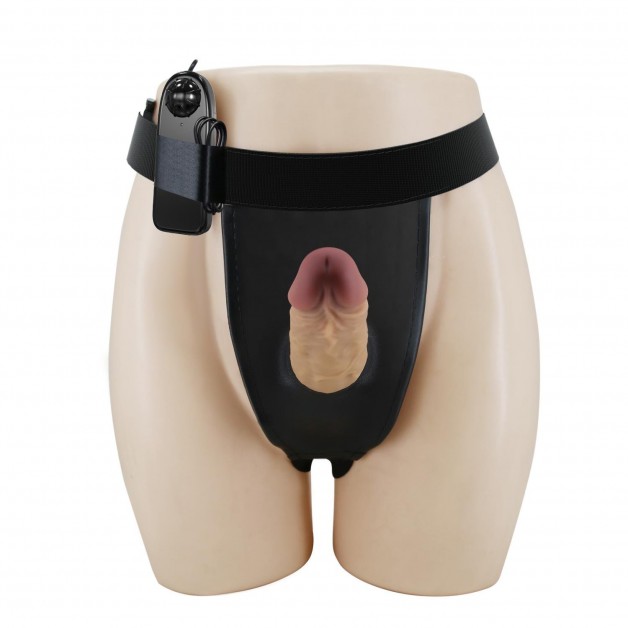 19 Cm Titreşimli Damarlı Testisli Dildo 19 Cm Titreşimli Damarlı Testisli Dildo