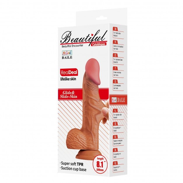 21 Cm Yumuşak Dildo