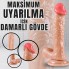 Her Yöne Bükülebilen Ten Dokusunda Dildo