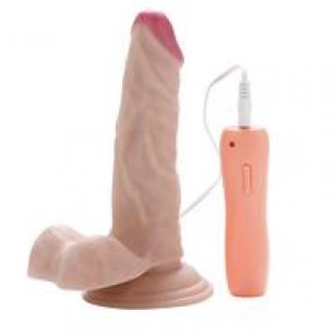 Solid Dildo 15 Cm Yumuşak Dokuda Titreşimli Realistik Dildo Solid Dildo 15 Cm Yumuşak Dokuda Titreşimli Realistik Dildo