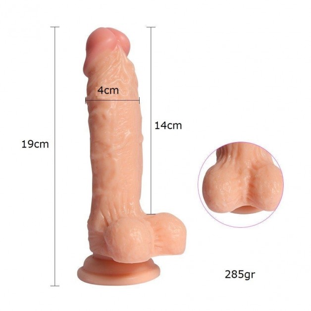 Gerçekçi Et Dokusu Yumuşak Dildo Gerçekçi Et Dokusu Yumuşak Dildo