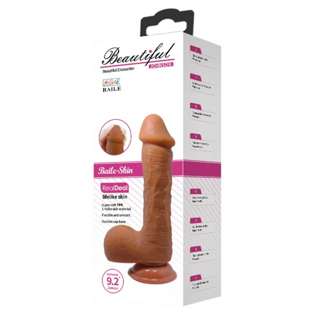 Yumuşak Dokuda 23 Cm Dildo Yeni Doku