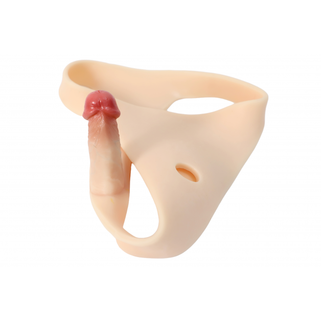 Çift Taraflı Titreşimli Belden Bağlama Strapon