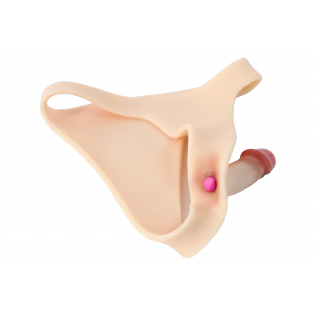 Çift Taraflı Titreşimli Belden Bağlama Strapon