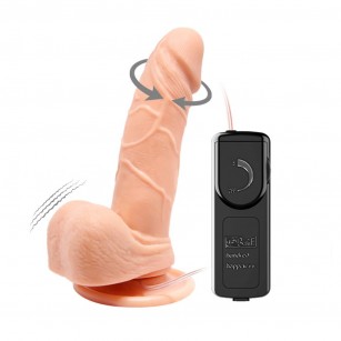Realistik Dokuda Titreşimli Dildo Rotasyonlu Realistik Dokuda Titreşimli Dildo Rotasyonlu