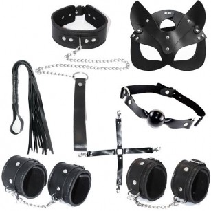 7 Parça Fantezi Kedi Maskeli Set 7 Parça Fantezi Kedi Maskeli Set