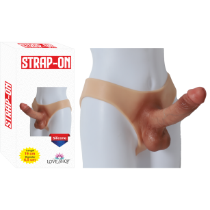 Yumuşak Dokuda Ten Dokusu Belden Bağlama Strapon