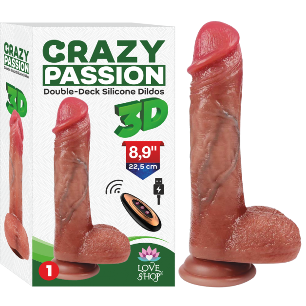 Love Shop Damarlı Uzaktan Kumandalı Penis