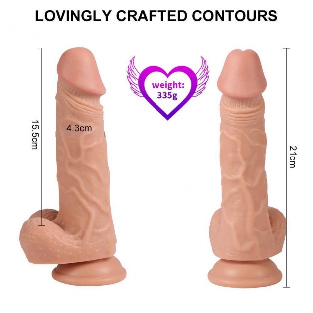 Love Shop Damarlı Uzaktan Kumandalı Penis