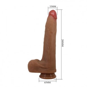 27 CM Süper Et Dokusu Dildo