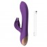 USB Şarjlı Çift Motorlu Klitorel Uyarıcı Özel Kıvrımlı Yapısı Klitoris Vibratör