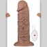 28 Cm Titreşimli Gerçekçi Kalın Dildo