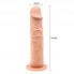 20 Cm Damarlı Vantuzlu Dildo