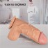 24 Cm Kalın Damarlı Kalın Dildo