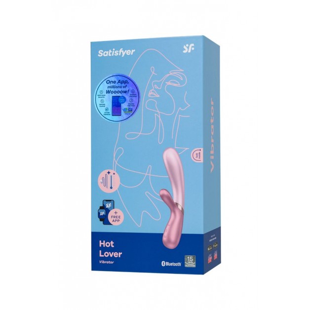 Satisfyer Hot Lover Pink Klitoral Uyarıcı Vibratör 