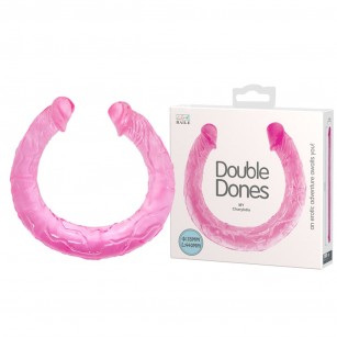 Çift Traflı Jel Dokuda 44 Cm Fantezi Dildo Çift Traflı Jel Dokuda 44 Cm Fantezi Dildo